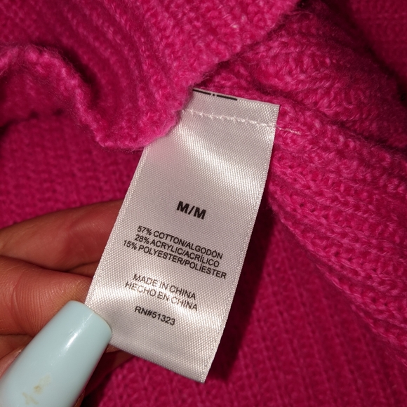 Nwt Vince Camuto Aurora pink sweater - Picture 6 of 16